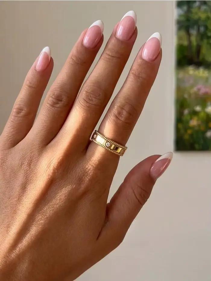 Bague en argent Sterling 925 pour femmes, bague ronde classique en Zircon doré, bijoux fins de luxe de haute qualité pour fiançailles et mariage