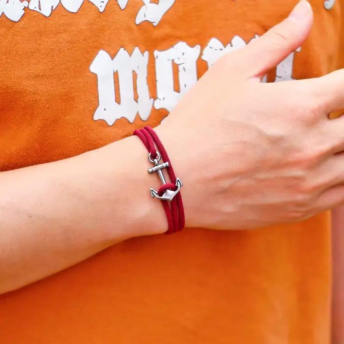 Nouveau Bracelet minimaliste pour hommes, fait à la main, coulissant, réglable, nautique, 3mm, chaîne Marine fine, Bracelet en acier inoxydable