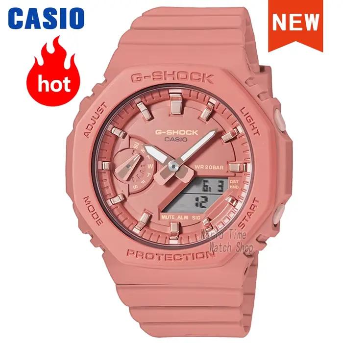 Casio G Shock Style Neutre Marque Haut de Gamme Luxe Étanche Sport Magnifique Montre Lumineuse Relogio GMA-S2100