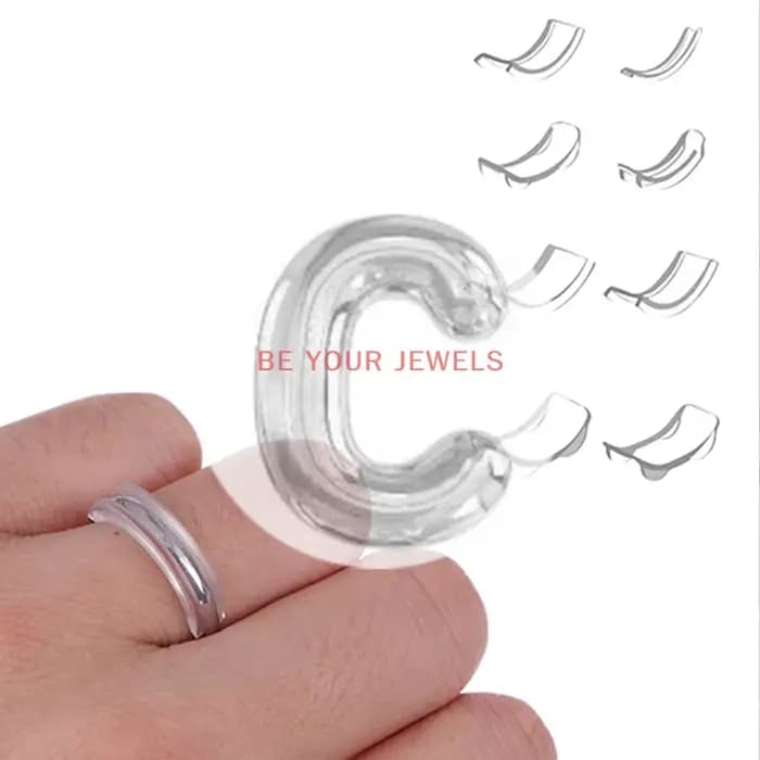 8 ajusteurs de taille de bague invisibles pour réduire la taille des bagues trop grandes, entretoises de protection pour bagues