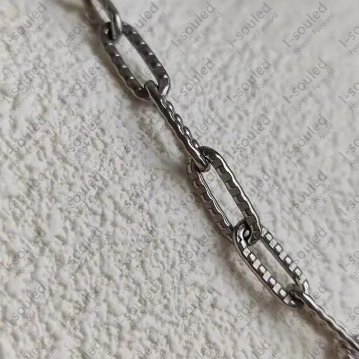 Prolate-Collier en titane massif de type O, JO5.0 mm de large, nouvelle arrivée
