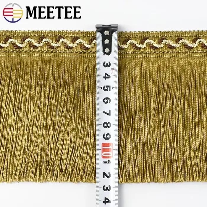 Frange à pampilles pour vêtement, 1/2M, bande d'habillage en dentelle, rideau, ruban Textile de maison, robes, franges de coupe, accessoire de couture, bricolage