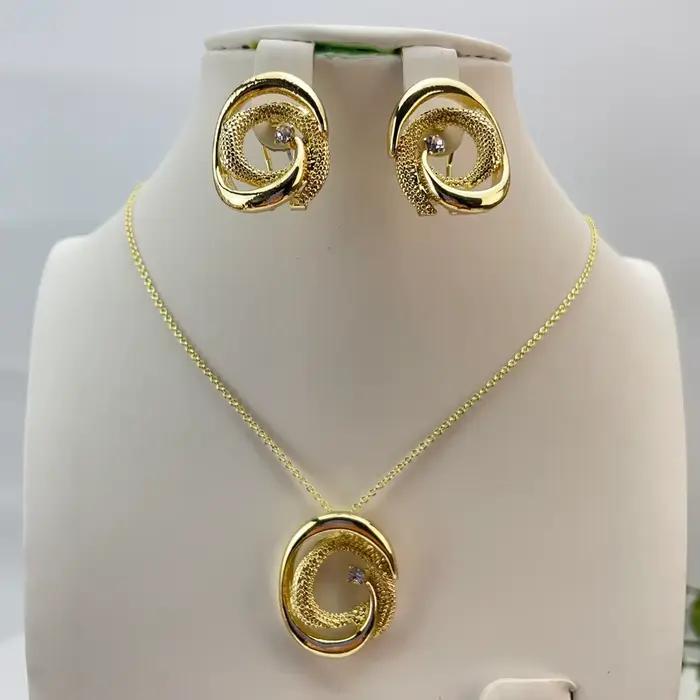 Yuminglai Bijoux fantaisie de Dubaï, bijoux fins, pendentif simple pour femmes FHK29288