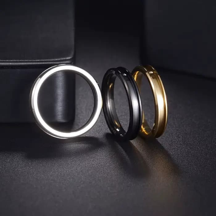Bijoux de doigt pour femmes, bagues de mariage en acier inoxydable, plateaux de sertissage pour la fabrication de bijoux DIY, accessoires pour bagues