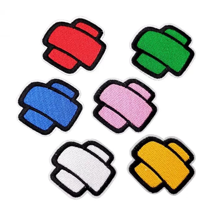 Patch en fer sur pansement, tissu de couture pour vêtements, Appliques faites à la main pour vêtements, autocollants Badge, Parche en plâtre styptique