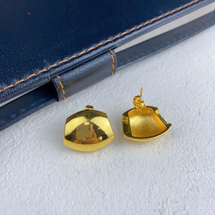 Dubaï Simple collier boucles d'oreilles ensemble de bijoux pour femmes plaqué or Nigeria indien africain mariée fête de mariage cadeau bijoux