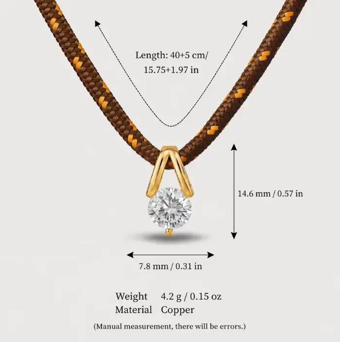 Nouveau collier à nœuds tendance pour femmes et filles, collier ras du cou en zircon, collier simple et tendance avec pendentif en zircon, accessoire de bijouterie