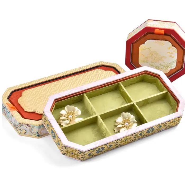 Plateau à bijoux de style royal, rangement créatif pour bagues et bracelets en jade et pierres précieuses