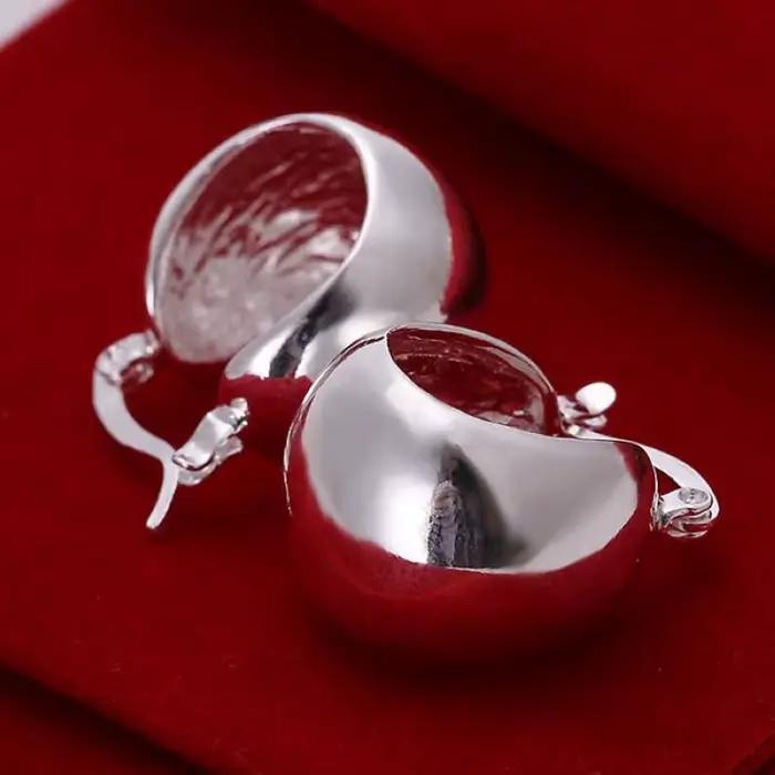 Boucles d'oreilles fines en argent sterling 925, produit populaire de haute qualité pour femmes, bijoux de fête à la mode