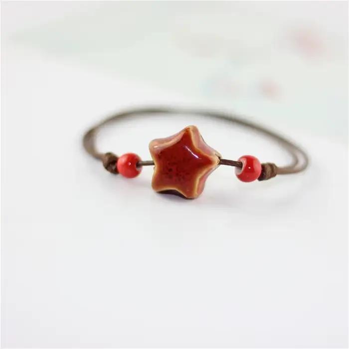 ATA REDO-Bracelet en Céramique pour Femme, Chaîne en Corde, Accessoire Cadeau, Vente en Gros, #1845