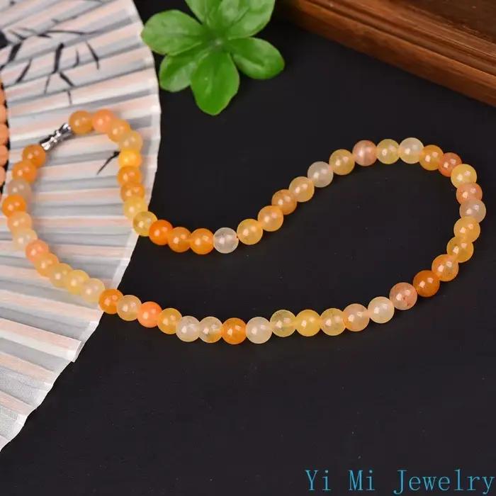Collier de poupée jetable multicolore doré pour femme, perles rondes, ULcommandée, boucle unique, bijoux de charme à la mode, bricolage, diversifier