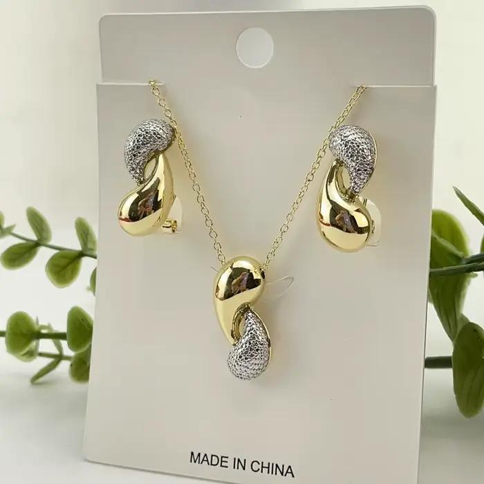 Bijoux fantaisie Yuminglai Dubaï, bijoux fins, pendentif simple pour femmes FHK25454