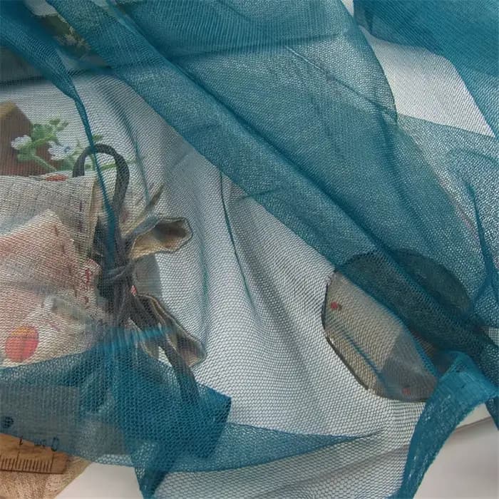 4 Yards de tissu en tulle bleu doux pour la couture, les loisirs créatifs, la danse lyrique, les robes de soirée, les robes d'anniversaire, les jupes