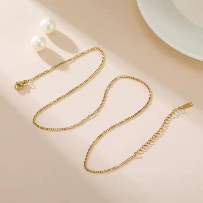 Kkjoy chaîne collier exquis femmes bourse Simple à la mode Style porté rassemblements pratique bijoux cadeaux affaires loisirs