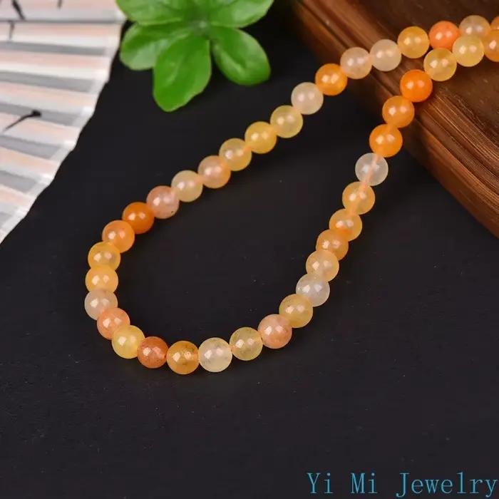 Collier de poupée jetable multicolore doré pour femme, perles rondes, ULcommandée, boucle unique, bijoux de charme à la mode, bricolage, diversifier