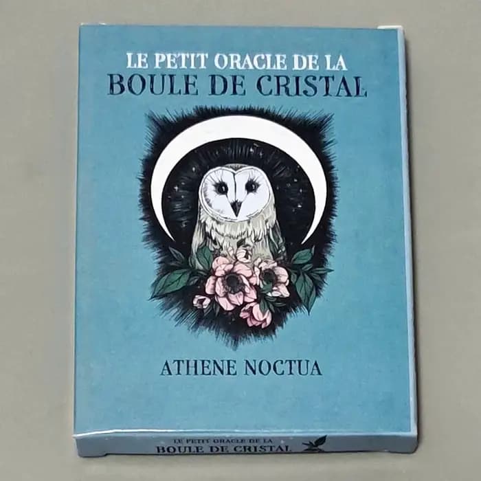 Cartes Oracle Boule de Cristal 10,4*7,3cm - Divination par 13 cartes, Édition Française Le Petit Oracle de la Boule de Cristal