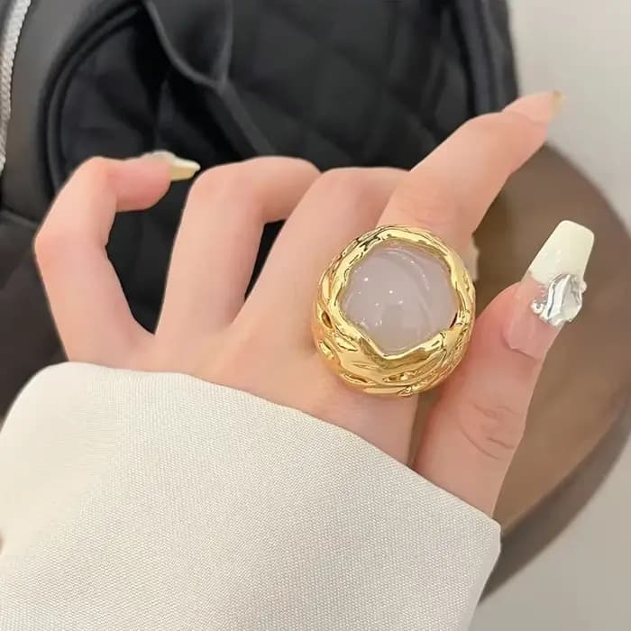 Grandes bagues géométriques pour femmes, bijoux à la mode, joli Design, cadeaux féminins, accessoires de doigt, tendance, nouvelle collection 2024, offre spéciale