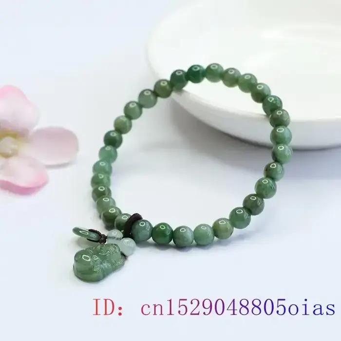 Bracelet en jade birman unisexe avec motifs géométriques pour homme et femme, cadeau anniversaire élégant et porte-bonheur