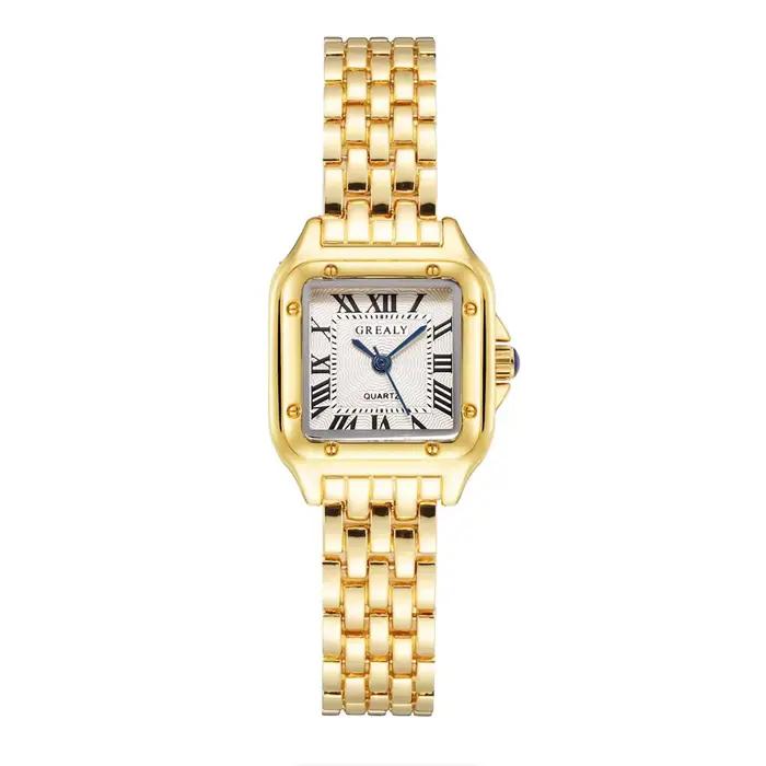 Femmes montre lumière marque de luxe affaires or acier inoxydable dames mode montres à Quartz femme horloge Bracelet montre-Bracelet