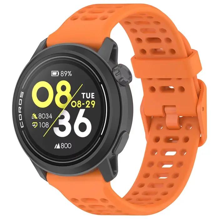 Bracelet de montre en silicone d'origine pour COROS Pace 3, bracelet SmartWatch, bracelet, bracelet, accessoires de sport, ceinture