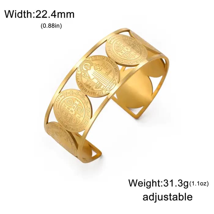 Dawapara – bracelet Saint benoît pour hommes et femmes