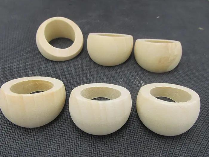 Bague en bois, prix de gros