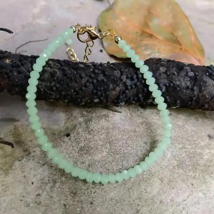 Bracelet en labradorite saphir