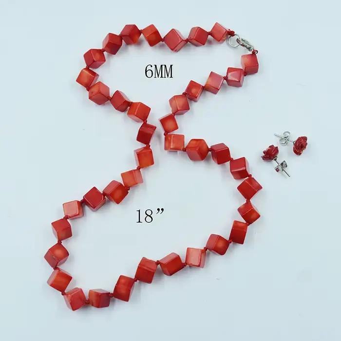 Collier Campanrouge pour femme, bijoux faits à la main, cadeau unique pour la fête des Léons, cadeau