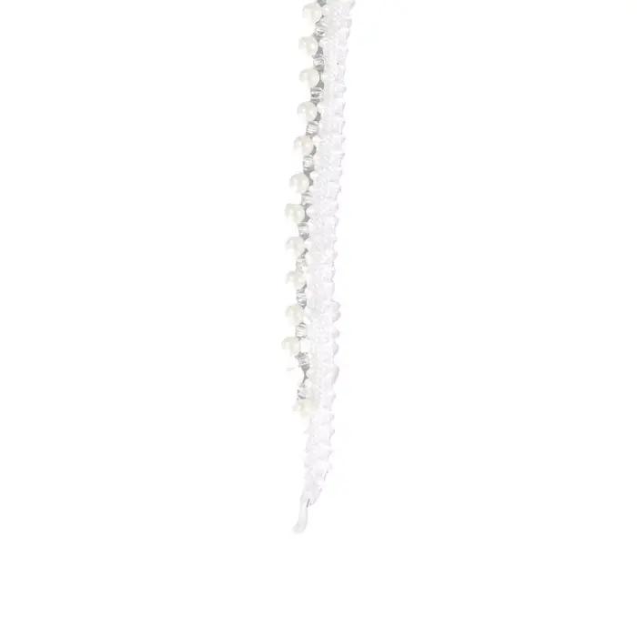 Perles artisanales DIY, ruban de tissu pour collier, ruban pour coiffure, matériaux pour vêtements, 