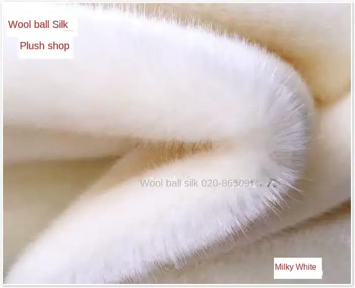 Tissu en peluche doux et lisse, Imitation fourrure de renard, pour vêtements, col, tapis, décoration