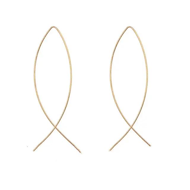 Boucles d'oreilles dorées de luxe pour femmes, frange en strass, Zircon suspendu, brillant, déclarat