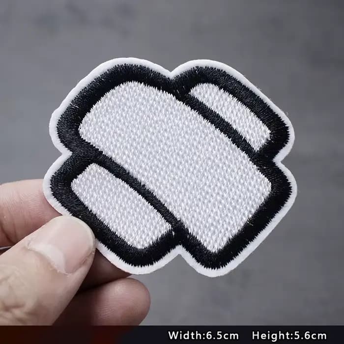 Patch en fer sur pansement, tissu de couture pour vêtements, Appliques faites à la main pour vêtemen