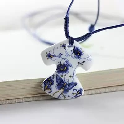 Colliers et pendentifs en céramique pour femmes, bijoux à la mode, vente en gros, livraison directe,