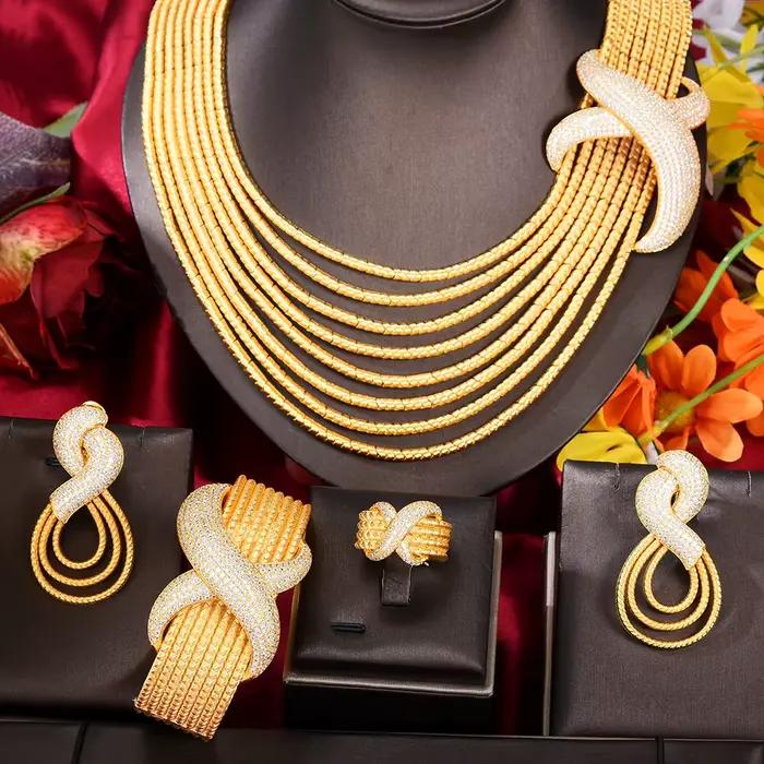 Missvikki – accessoires de mariée originaux, collier, boucles d'oreilles, bracelet, bague, ensembles
