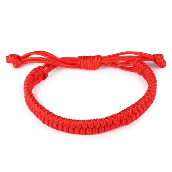 Bracelet porte-bonheur rouge, cordon porte-bonheur, cordon d'amitié fait à la main, bijoux cadeau