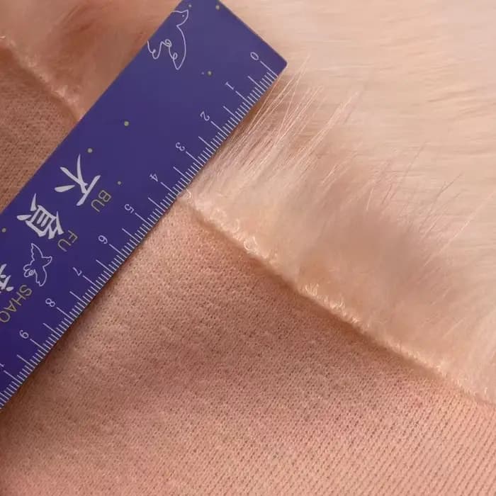 Tissu en peluche doux et lisse, Imitation fourrure de renard, pour vêtements, col, tapis, décoration, tissu de comptoir, bricolage, couture au mètre
