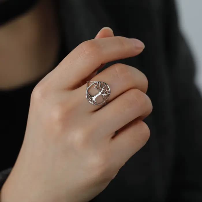 Skyrim – bague arbre de vie pour femmes