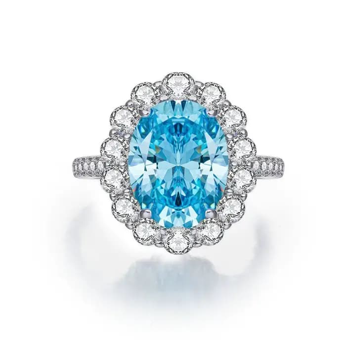 Bague originale en or blanc 18 carats