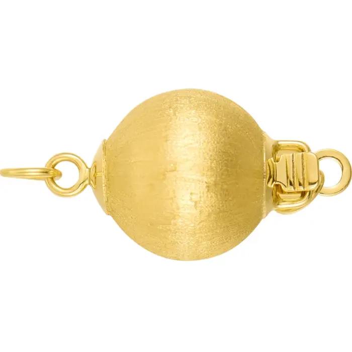 Collier de perles Sinya de haute qualité en promotion, fermoir connecteur en or pur 14k 18k (Au750 Au585), accessoires de bijouterie fine DIY
