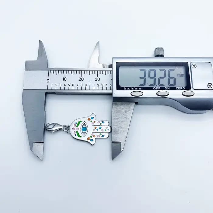 Charm main mexicaine de Fatima pour hommes et femmes, argent regardé 925, hamsa, bijoux fantaisie, nouveauté