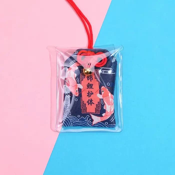 Beauté chinois prière porte-bonheur Fortune amulette impériale sac de richesse amulette santé succès bricolage sac ornement ami enfant cadeau