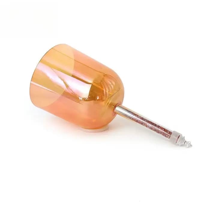 Bol chantant en cristal, bol sonore portatif pour Yoga, Relaxation, méditation, guérison sonore, décompression, Instrument de Percussion