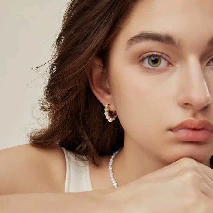 Boucles d'oreilles de style français vintage, mode rétro, pour femmes, ornement inspiré de la culture chinoise traditionnelle