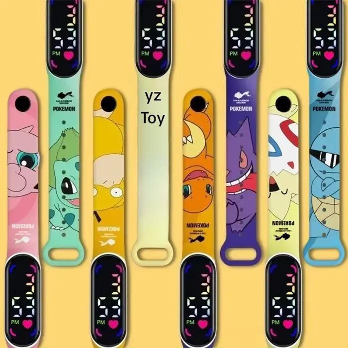 Montre électronique LED Pokemon, nouveau bracelet étanche Gengar, à la mode, pour garçons et filles, montres numériques, cadeau d'anniversaire