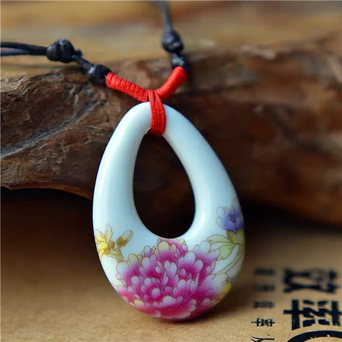 Colliers et pendentifs en céramique pour femmes