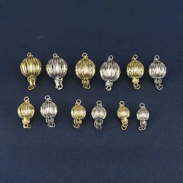 Collier de perles Sinya de haute qualité en promotion, fermoir connecteur en or pur 14k 18k (Au750 Au585), accessoires de bijouterie fine DIY