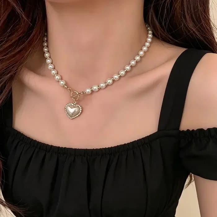 Collier de perles élégant et exquis pour femme