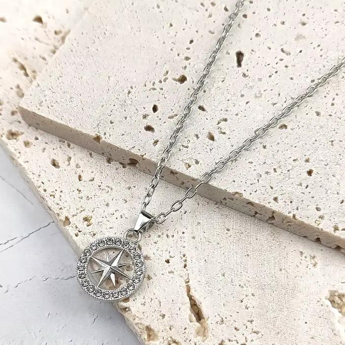 Colliers boussole KPOP CZ, collier boussole hip-hop imperméable pour hommes, pendentif SKZ STAY, cadeaux pour amis