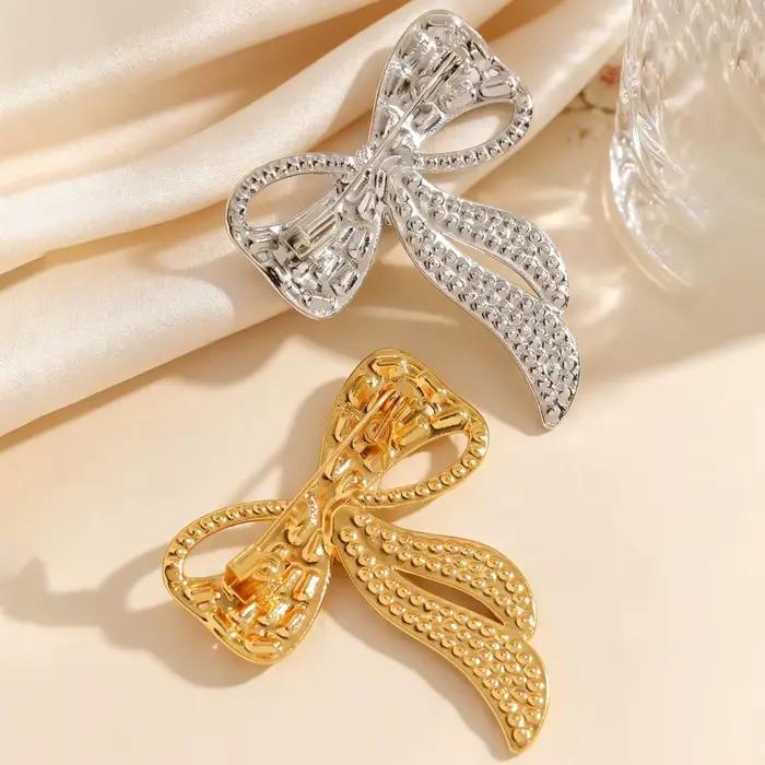 Broches de luxe exquises en zircon baguette, broches nœud papillon entièrement pavées de cristaux, épingles de revers en ruban pour femmes, pour costume, manteau, mariage, fête, bijoux, cadeau