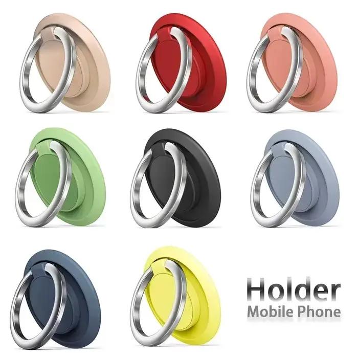 1/3PCS Universel 360 ° Support de téléphone magnétique rotatif pour voiture, mini support de bague rotatif pour téléphone portable